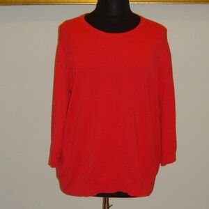Lord & Taylor Women Scoop Neck Pullover - 3X